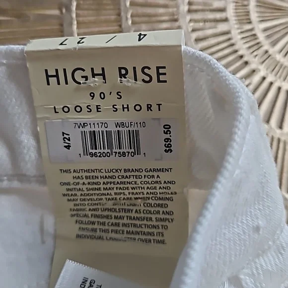 Lucky Brand High Rise 90s Loose Shorts - Picture 4 of 9